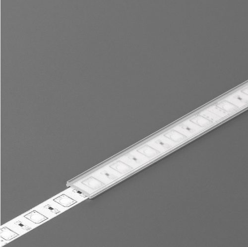 "C2" klikk víztiszta LED profil fedél Topmet