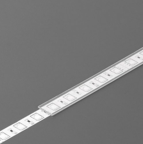 "A" víztiszta LED profil fedél Topmet