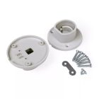 Oval végzáró ezüst Topmet