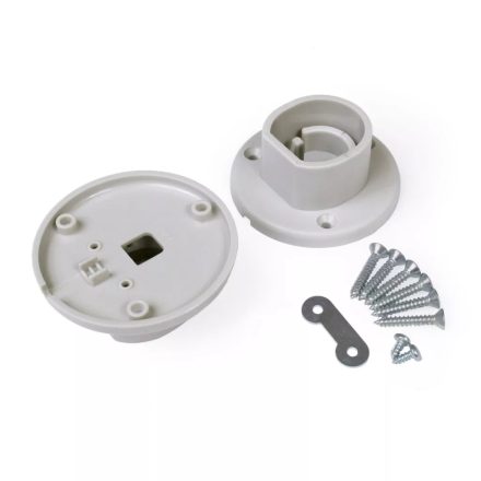 Oval végzáró ezüst Topmet