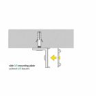 Arc12 natur alu 3000mm LED profil Topmet