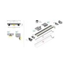 Arc12 eloxált 4000mm LED profil Topmet