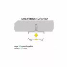 Arc12 eloxált 4000mm LED profil Topmet