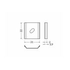 "U5" ARC12 rögzítő kúpos Topmet