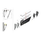 Topmet Walle12 BCD fehér LED profil 2000 mm