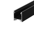 Linea20 fekete 3000mm LED profil Topmet