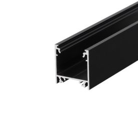 Linea20 fekete 3000mm LED profil Topmet