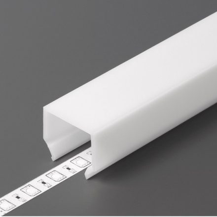 "E7" klikk opál LED profil fedél Topmet