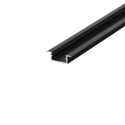 Begtin12 süllyesztett fekete LED profil Topmet