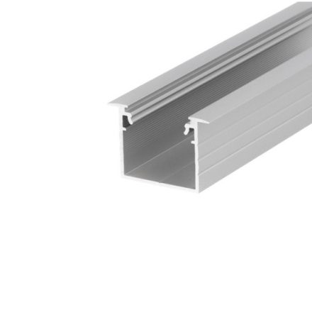 Topmet Linea-in20 süllyesztett eloxált ALU LED profil 2000 mm