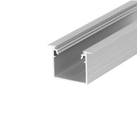   Linea-in20 süllyesztett eloxált 4000mm ALU LED profil Topmet