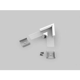 LINEA-IN20 fehér sarokidom 60° Topmet