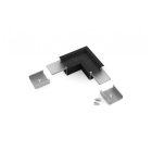 LINEA-IN20 fekete eloxált sarokidom 90° Topmet