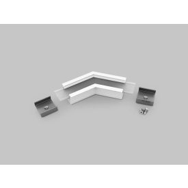 LINEA-IN20 fehér sarokidom 135° Topmet