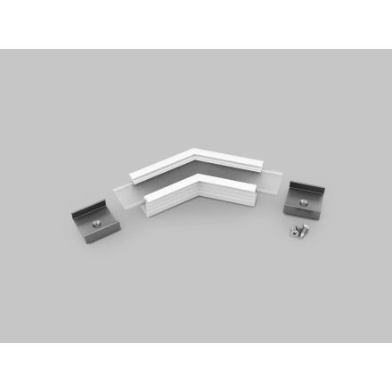 LINEA-IN20 fehér sarokidom 135° Topmet