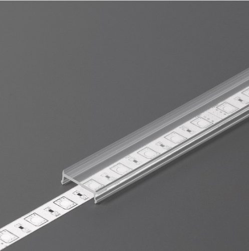 "C3" klikk víztiszta LED profil fedél Topmet