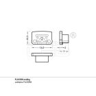 Floor8 végzáró ezüst Topmet