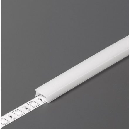 "C4" klikk opál 4000mm LED profil fedél Topmet