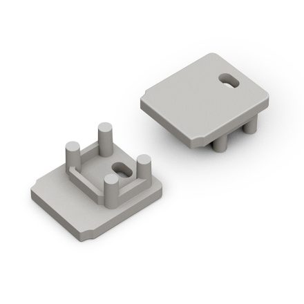 Hide10 végzáró szürke fúrt Topmet