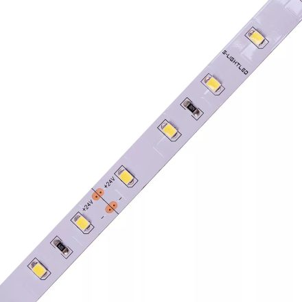 4,8W 3000K IP20 60LED/m 24V LED szalag SlightLED
