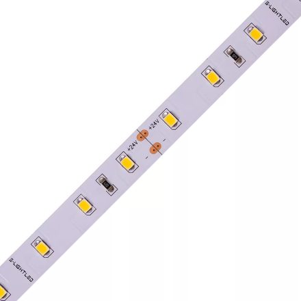 10W 3500K IP20 60LED/m 24V LED szalag SlightLED