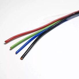   RGB 4-eres gerincvezeték 1*2,5+3*0,75mm² RGB LED szalag telepítéséhez SlightLED