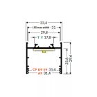 VARIO30-02 ACDE-9/TY 2000mm fekete Topmet