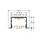 VARIO30-07 ACDE-9 2000mm natur alu Topmet