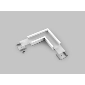   VARIO30-07 sarokidom síkban forduló 90°-os (fehér) LED profil Topmet