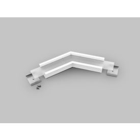   VARIO30-07 sarokidom síkban forduló 135°-os (fehér) Topmet