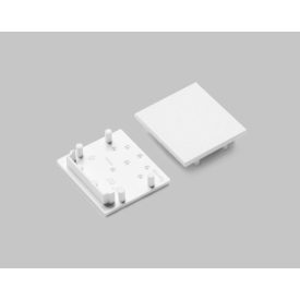 VARIO30-02 fehér LED profil végzáró Topmet