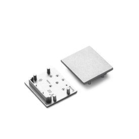 VARIO30-02 ezüst LED profil végzáró Topmet