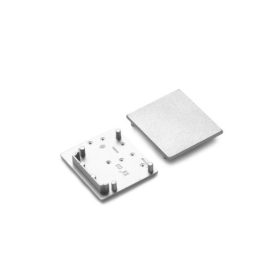 VARIO30-03 ezüst LED profil végzáró Topmet