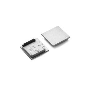 VARIO30-08A ezüst LED profil végzáró Topmet