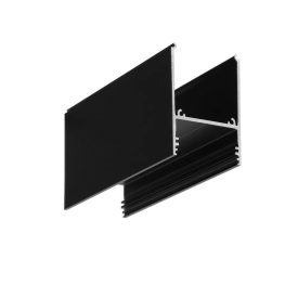 COMBO30-01 ACDE-9 2000 fekete LED profil Topmet