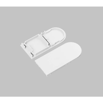 COMBO30-01A D9 fehér LED profil végzáró Topmet