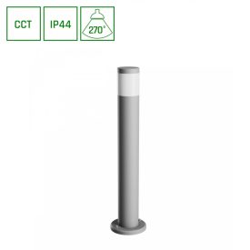   STELLA COLUMN GU10 6W CCT 230V 270ST IP44 IK08 175X722MM SZARY OKRĽGŁA SpectrumLED