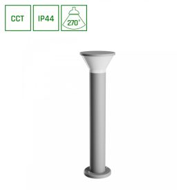   STELLA ROUND GU10 6W CCT 230V 270ST IP44 IK08 210X765MM SZARY OKRĽGŁA SpectrumLED