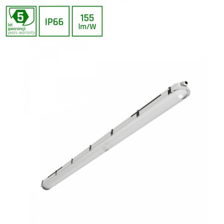 85W/68W/54W/40W 6000K IP66 1500mm LED integrált por és páramentes lámpatest SpectrumLED