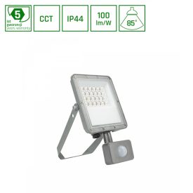   NOCTIS MAX CCT NAWIETLACZ 20W CCT 230V IP44 217x131x53mm SZARY CZUJNIK RUCHU 5 LAT GWARANCJI SpectrumLED