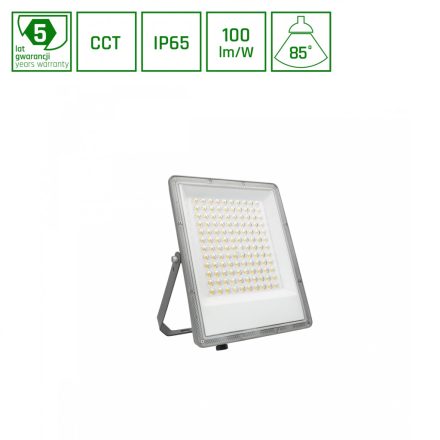NOCTIS MAX CCT NAWIETLACZ 100W CCT 230V IP65 294x223x28mm SZARY 5 LAT GWARANCJI SpectrumLED