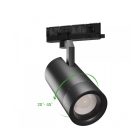 19-42W 3000K COB 20°/ 45° fekete sínes lámpa SpectrumLED