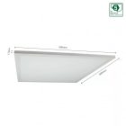 30W 4000K IP20 szögletes Duo 2in1 LED panel SpectrumLED