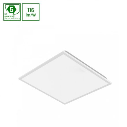 40W 4000K IP40 szögletes LED panel SpectrumLED
