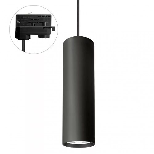 Madara mini GU10 függesztett sínes lámpatest fekete SpectrumLed