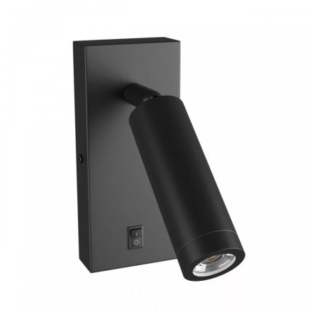 Madara Slim fali lámpa kapcsolóval fekete SpectrumLED