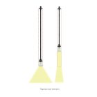 Chloe Slim GU11/MR11 függesztett sínes lámpatest fehér SpectrumLED