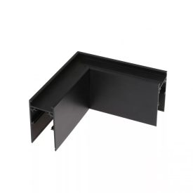 "L" csatlakozó vízszintes fekete SpectrumLED