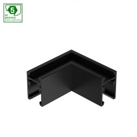   System Shift Nano - "L" csatlakozó vízszintes fekete SpectrumLED