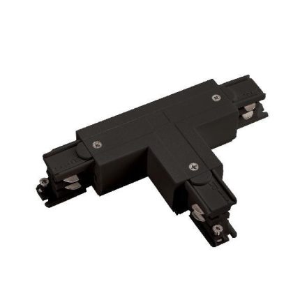 "T" csatlakozó balos fekete SpectrumLED